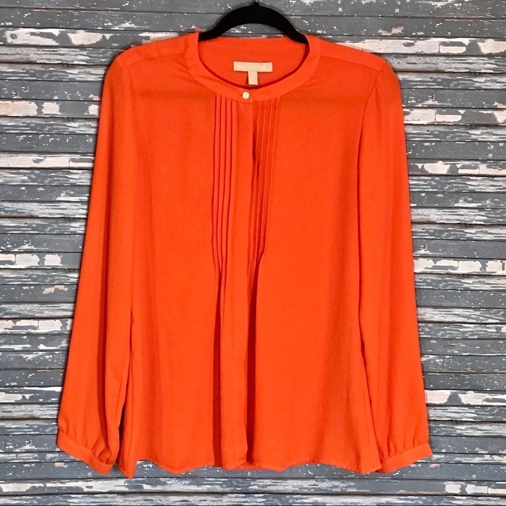🔴 Banana Republic} orange bliss blouse
